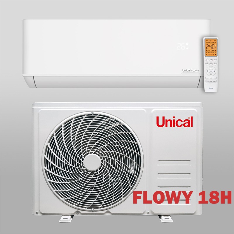 CONDIZIONATORE MONOSPLIT INVERTER FLOWY 18H UNICAL