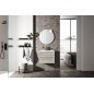 COMPOSIZIONE MOBILE DA BAGNO EASY AFRODITE L.70 CON CONSOLLE IN CERAMICA E SPECCHIO