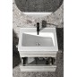 COMPOSIZIONE MOBILE DA BAGNO EASY AFRODITE L.70 CON CONSOLLE IN CERAMICA E SPECCHIO