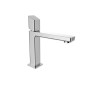 MISCELATORE LAVABO MEDIO OMBRA CON SCARICO CLICK-CLACK CROMO