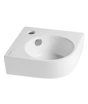 Lavabo SMALL 07 ad angolo sospeso monoforo