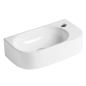 Lavabo SMALL 03  da appoggio o sospeso sx monoforo